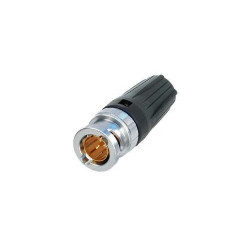 Neutrik BNC kabel-stik sort