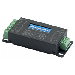 DMX TAPEDRIVER-3 RGB LED Driver - 3 channels - 12-24VDC - Tilbud på discosupport.dk