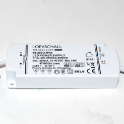 Loevschall 14-320D-IP44 LED driver dæmpbar 4,5-15W - Køb på discosupport.dk