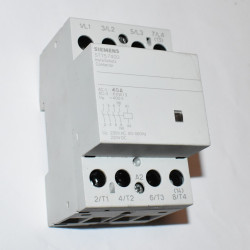 Siemens Insta Schutz 5TT5 7400 - 4 polet kontaktor 40A - 11KW - 4NO - 5TT57400 - discosupport.dk