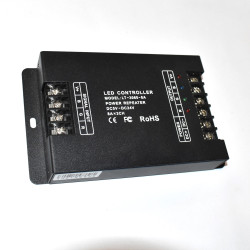 LED Power Repeater 3x8A - forstærker til LED-strips 5-24V DC - køb på discosupport.dk