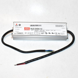 Mean Well HLG-240H-12 - 192W LED-driver - discosupport.dk