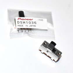Original reservedel - Pioneer DSH1036 on/off kontakt - Skydeomskifter - Slide Switch - køb på discosupport.dk