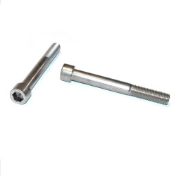 M16x130mm Rustfri Unbrako bolt CH - A2-70 - DIN 912 - discosupport.dk