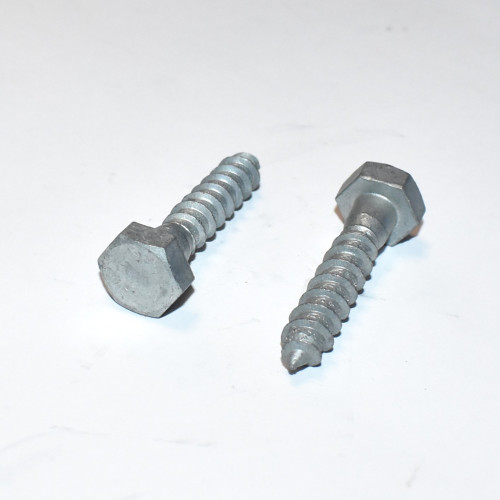 10x50mm Fransk Skrue - Varmgalvaniseret FZV - discosupport.dk