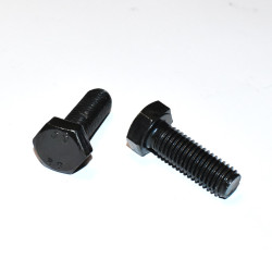 M12x35mm Sortgalvaniseret Sætbolt DIN 933 - Maskinbolt - discosupport.dk