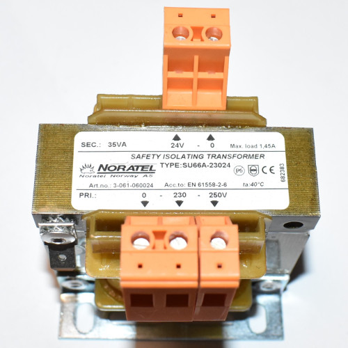 24V Transformer SU 66A-23024 35VA - 35W - Noratel 5703451007219 -discosupport.dk