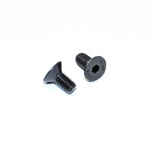 M5x10mm Sorte Maskinskruer El-galvaniseret UH - 3mm Unbraco. Bestil dine sorte skruer og bolte billigt online her!