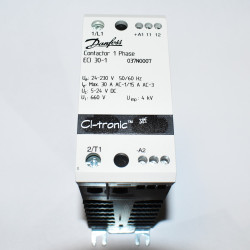 Danfoss ECI 30-1 037N0007 1-faset elektronisk kontaktor 24-230V - styrespænding 5-24V DC - discosupport.dk