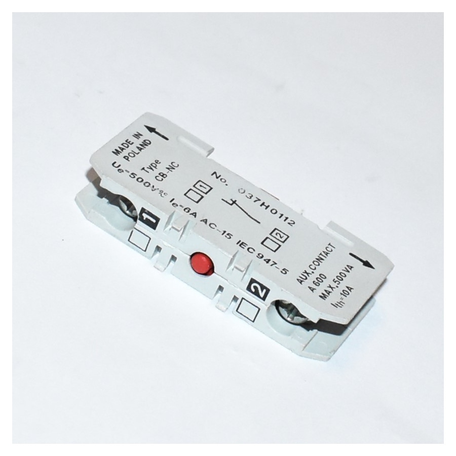 Danfoss CB-NC 1-2 Hjælpekontakt Bryde - 037H0112 - brugt - discosupport.dk!