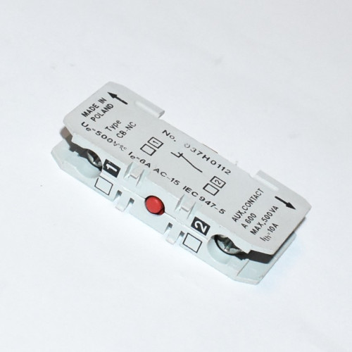 Danfoss CB-NC 1-2 Hjælpekontakt Bryde - 037H0112 - brugt - discosupport.dk!