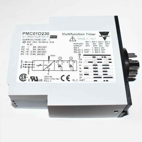 Carlo Gavazzi Multifunktionstimer PMC01D230 - discosupport.dk