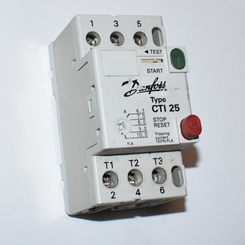 Danfoss CTI 25 Motorværn - 6,3-10A - discosupport.dk