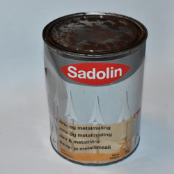 Sadolin Jern- og Metalmaling 70 - Sort - Blank - 1 liter