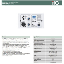 itC T-8000B Remote Control modul- discosupport.dk