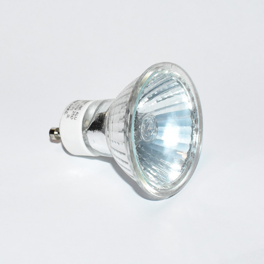 25W Halogen Reflektorpære GU10 - Ø50mm - 230V - discosupport.dk