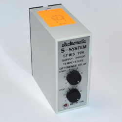 Electromatic S-System ST 185 724 Temperature Difference Relay - 24V DC - discosupport.dk