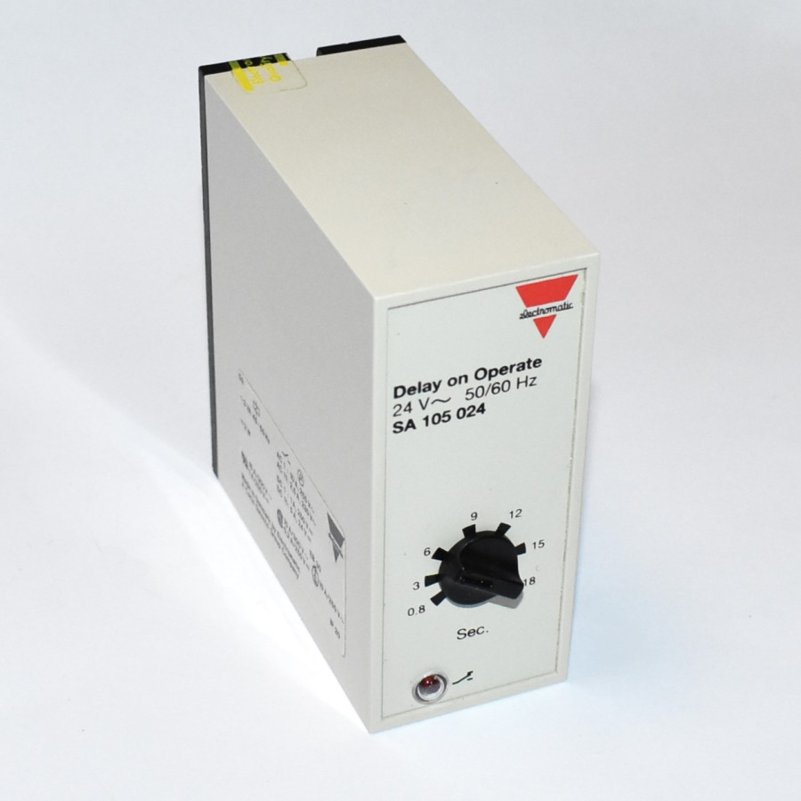 Carlo Gavazzi S-System SA 105 024 - Delay on operate 0,8-18 sek - 24V AC - discosupport.dk