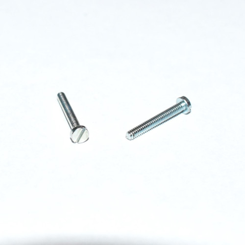 M1,6x12mm Maskinskrue med cylinderhoved og lige kærv - elgalvaniseret - discosupport.dk