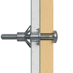 Fischer Metal Gips-Pløk - M5x52mm Hulrumsmetaldybel - discosupport.dk