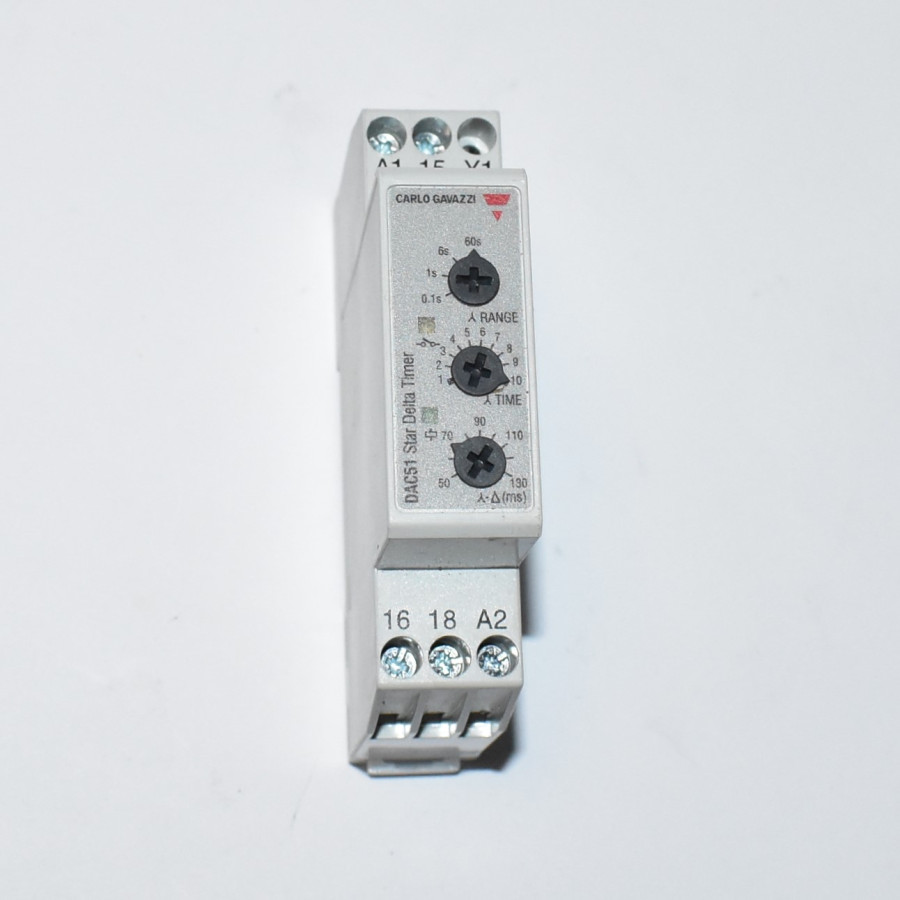 Carlo Gavazzi DAC51CM24 Star Delta Timer - EAN 8030956001181 - discosupport.dk