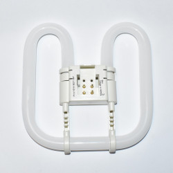 16W Philips PL-Q Pro Lysstofrør Varm Hvid - 4pin GR10q - 827 - discosupport.dk