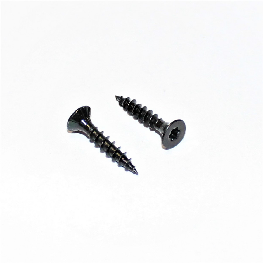 5x25mm Sortgalvaniseret Spunskrue UH Tx25 - Køb billigt på discosupport.dk!