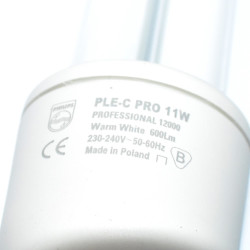 11W Philips Ecotone Pro E14 11W-827 Energisparepære - 600lm Varm Hvid - discosupport.dk