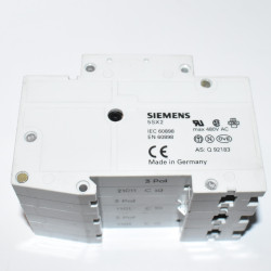Siemens 5SX23 C10 - Automatsikring 3-faset 400V 10A -  - Brugt - discosupport.dk