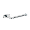 Saniscan Unique Ellipse Toiletpapirholder - Blank Krom - discosupport.dk