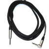 Instrumentkabel med Neutrik Jack vinkelstik - Guitarkabel - 6 Meter - discosupport.dk