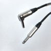 Instrumentkabel med Neutrik Jack vinkelstik - Guitarkabel - 6 Meter - discosupport.dk
