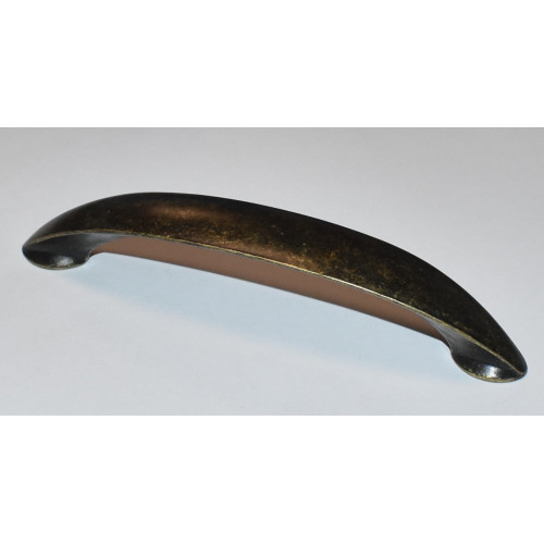 Skuffegreb i Antik Messing Look - Hulafstand 128 mm.
