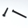 M3x30mm Sort Maskinskrue - Undersænket PH1 - elgalvaniseret - discosupport.dk
