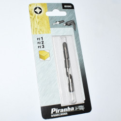 DeWalt - Piranha Bits PZ1- PZ2 - PZ3 Pozidriv Krydskærv - Sæt med 3stk KUN 10kr!