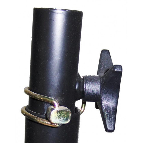 30-45mm Sort Låsesplit Til Rør - 6mm Traktorsplit til Zydex - discosupport.dk