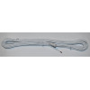 10 Meter Hvid Plastkabel 300V 2x0,5 mm2 - Til LED
