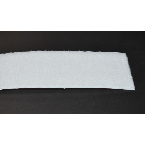 50mm Hvid Velcro Hun Selvklæbende - Længde 25cm - Meget Kraftig Lim 50mm Hvid Velcro Hun Selvklæbende - Længde 25cm - Meget Kraftig Lim