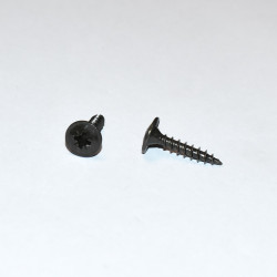 4x20mm Sort skabsskrue PZ2 Spunskrue med flangehoved - Køb 30stk KUN 15kr på discosupport.dk!