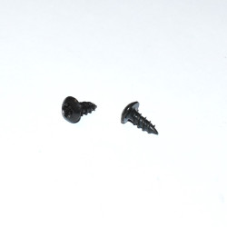 3,5x9mm Sortgalvaniseret Pladeskrue Panhoved PZ2 - discosupport.dk