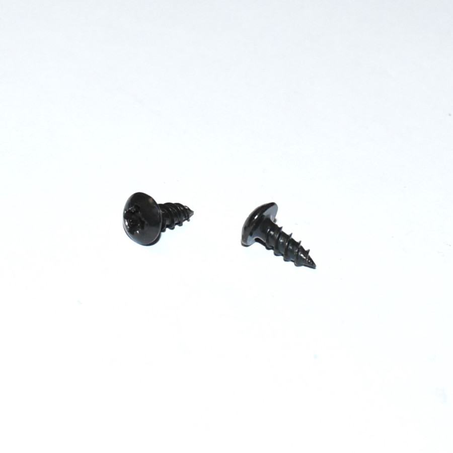3,5x9mm Sortgalvaniseret Pladeskrue Panhoved PZ2 - discosupport.dk