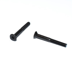 M3x25mm Unbrako skrue UH 10.9 DIN 7991 - Ubehandlet Sort - discosupport.dk