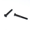 M3x25mm Unbrako skrue UH 10.9 DIN 7991 - Elgalvaniseret Sort - discosupport.dk