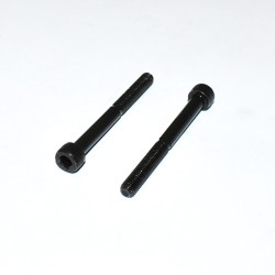 M5x50mm Sort galvaniseret Unbrako Skrue CH 12.9 - discosupport.dk