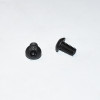 M6x10mm Buttonhead Unbrako Skrue - Sort Elgalvaniseret 10.9 - discosupport.dk