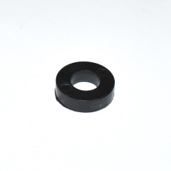 Sort Plastskive - afstandsskive - spændeskive - M10xØ24x6mm - discosupport.dk