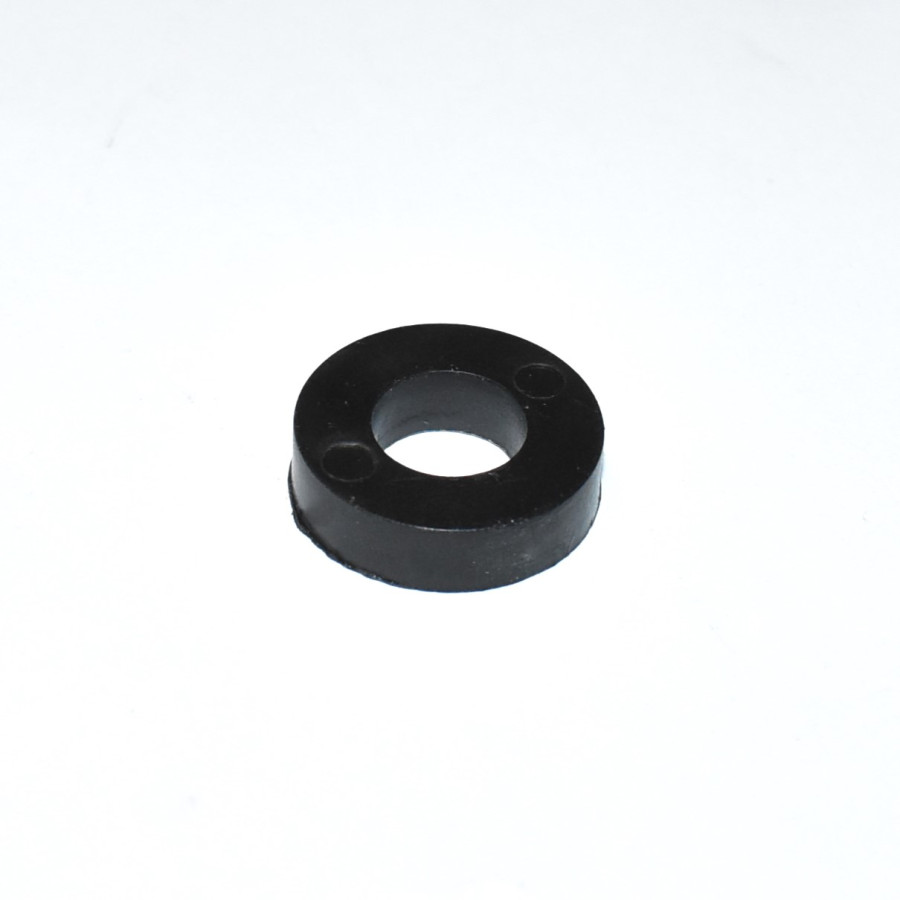 Sort Plastskive - afstandsskive - spændeskive - M10xØ24x6mm - discosupport.dk