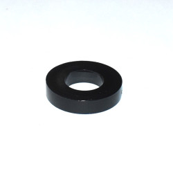 M12 Sort Plast Spændeskive Ø13x25x5mm - Distanceskive - discosupport.dk