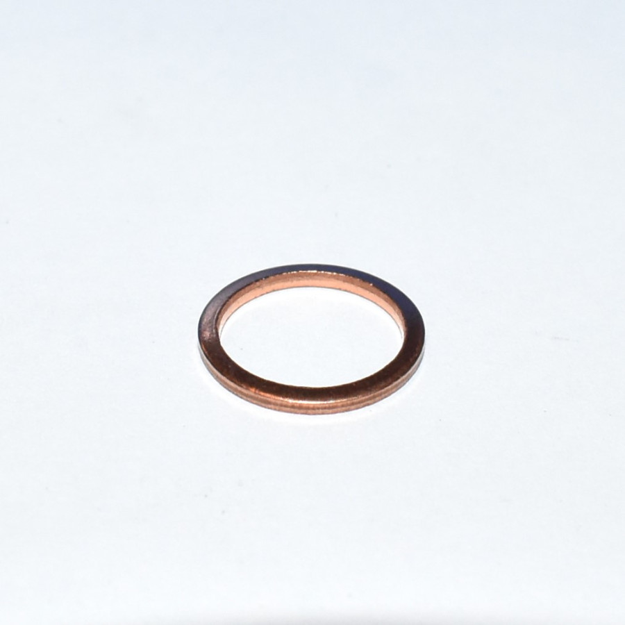 Kobberskive M12x15,5x1,5mm DIN 7603 - discosupport.dk