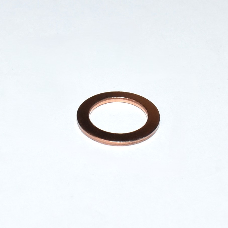 Kobberskive M12x18x1,5mm DIN 7603 - 4043952518212 - discosupport.dk